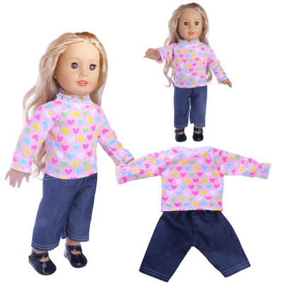 

Tailored Clothes Wardrobe Clothes Dress For 18 Inch American Boy Doll Accessory Girl Toy