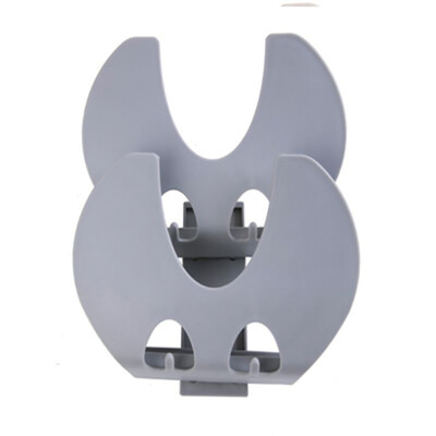 

Multi-function Pot Lid Rack Practical Anti-Slip Punch-free Wall Mounted Cooking Tool Storage Rack Kitchen Accessories Organizer