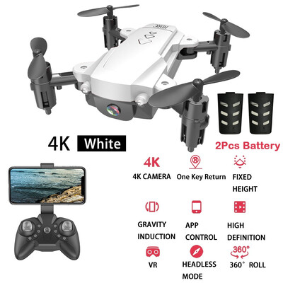 

Siaonvr H16 24G 4K HD Camera WIFI FPV Altitude Hold Foldable Micro Pocket Selfie Drone