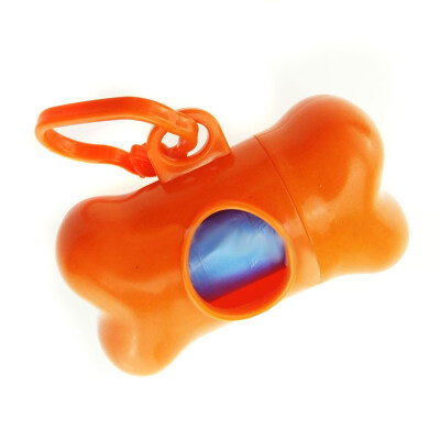 

1PC Dog Poop Bag Bone Dispenser Case Pet Waste Bags Dog Bags Products For Dogs Eco-Friendly1