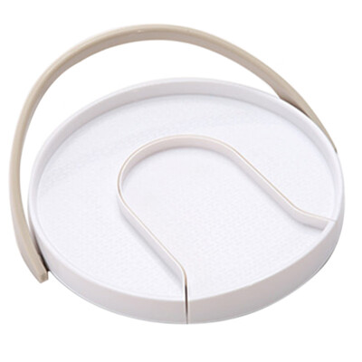 

Rotatable Desktop Seasoning Racks Pull-type Seasoning Jar Storage Rack With Handle Kitchen Storage Supplies