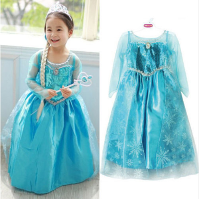 

Girl Kid Children Princess Dress Up Fancy Costume Party Cosplay Clothes New Hot