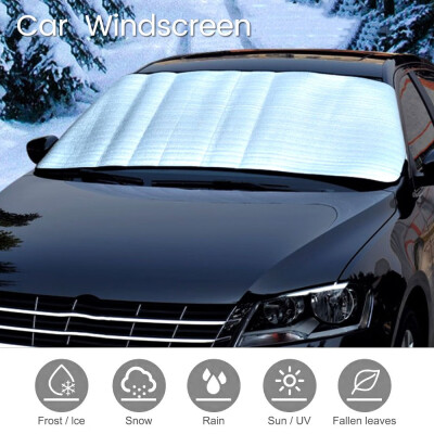 

147 X 70cm Universal Front Rear Window Glass Protective Dust Shield Anti Snow Car Windshield Cover