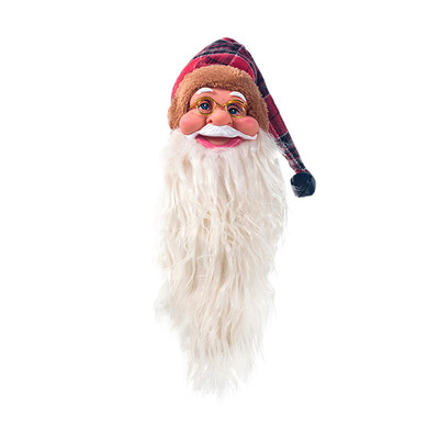 

Toponeto Cute Santa Claus Red Wine Bottle Mouth Decoration Christmas Ornament Home Decor