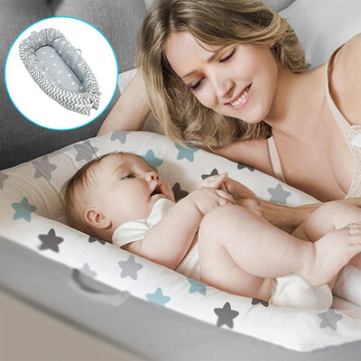 

Portable Baby Nest Newborn Bed Removable Cover Sleeper Toddler Travel Washable Children Bed Mat