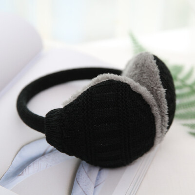 

Unisex Winter Warm Knitted Earmuffs Ear Warmers Muffs Women Men Earlap Cover