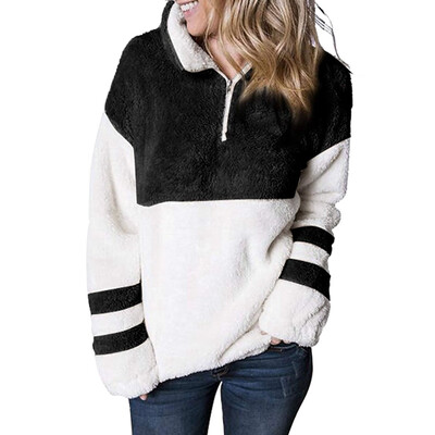 

yuangong Turtleneck High Collar Loose Womens Sweater