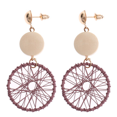 

1 Pair Alloy Dream Catcher Charm Earring Jewelry Earring