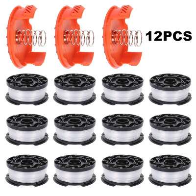 

12PCS Durable Black&Decker Line String Trimmer Replacement Spool 30ft 0065" AF-100-3ZP