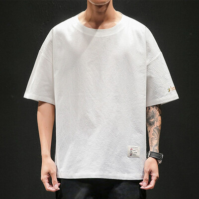 

Toponeto Mens Summer New Style Fashion Pure Short Sleeves Comfortable Pocket Blouse Top