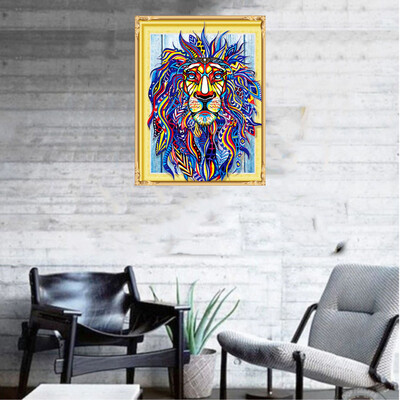 

Gobestart Special Shaped Diamond Painting DIY 5D Partial Drill Cross Stitch Kits Crystal