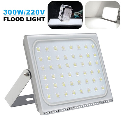 

300W 220V Ultra Slim LED Floodlights Provide Bright Shadow-free Security Lighting