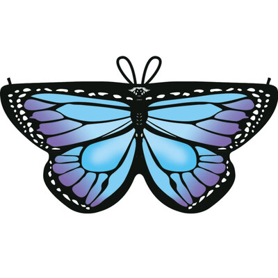 

European Style Cloak Kid shawls&poncho Butterfly Cloak Wings shawls Girls Costume Festive Party Supplies