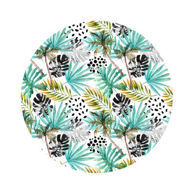 

Round Stickers PVC Self-adhesive Table Stickers Counter Top 6 Styles Floor Stickers