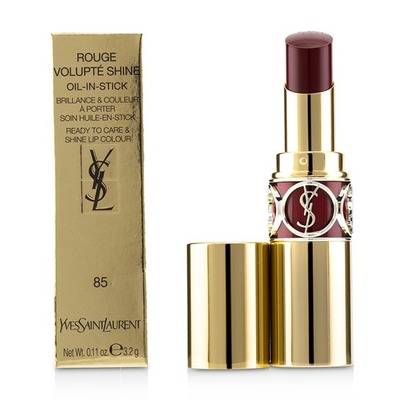 

YVES SAINT LAURENT - Rouge Volupte Shine - 85 Burgundy Love 32g011oz