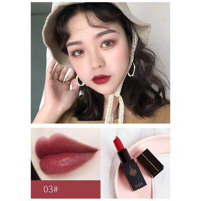 

Black Tube Lipstick Waterproof Nutritious Easy to Wear Lipstick Long Lasting Lips Makeup Non-Stick Cup Nud Lipstick Cosmetics