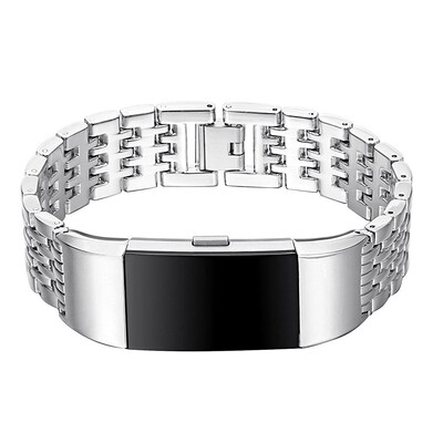 

〖Follure〗Genuine Stainless Steel Bracelet Smart Watch Band Strap For Fitbit Charge 2 GD
