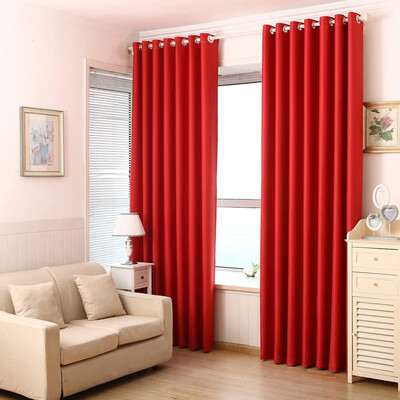 

Gobestart Fashion Darkened Heat Insulation Curtains Soft Bedroom Balcony Blackout Curtains