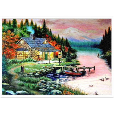 

Full Diamond Paintings Household Decoration Pastoral Scenery Theme DIY Childrens Gift Funny Covered Diamond Paintings