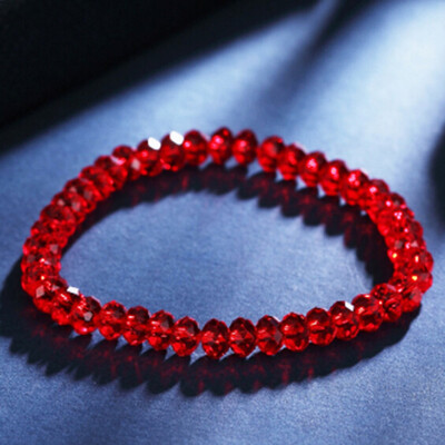 

Simple Fashion Crystal Beading Bracelet Cute Temperament Hand Chain Pair Jewellery Hot Gift