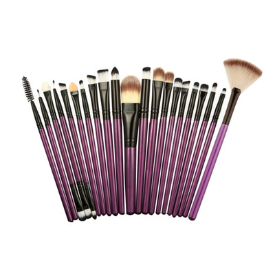 

21 pcs Makeup Brush Set tools Make-up Toiletry Kit Wool Make Up Brush Set High Quality