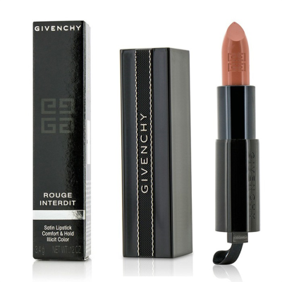 

GIVENCHY - Rouge Interdit Satin Lipstick - 3 Urban Nude 34g012oz