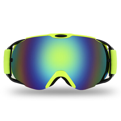 

Lixada Adult Ski Goggles Winter Snow Sports Snowboard Goggles Ventilated Anti-fog Spherical Dual Lens for Snowmobile Skiing Skatin