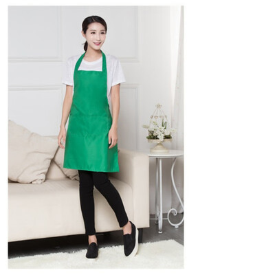 

Solid color waterproof aprons Fashion neutral apron Home cleaning kitchen Multicolor optional