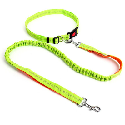 

Pet Dog Running Leashes Hands Freely Great for Walking dog leash Rope with reflective Jogging dog collars leash CL109