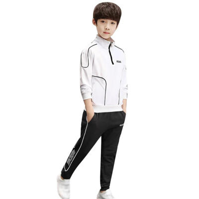 

Autumn Baby Boys Letters Print Long Sleeve Sports Sweatshirt Trousers Casual Outfits Clothes 4-11T