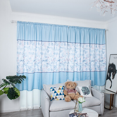

Toponeto Leaves Curtain Tulle Window Treatment Voile Drape Valance 1 Panel Fabric
