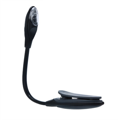 

〖Follure〗Fine Convenient Portable Travel Book Reading Light Lamp Mini LED Clip Booklight