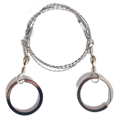 

Outdoor Stainless Steel Wire Saw Chain Saw Camping Survival Equipment Rescue Saw Hiking Hunting Emergency Survival Gear Tools Sa