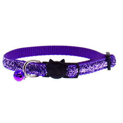 

Cat Collar With Bell Dog Collar For Cats Kittens Pet Collars Cat Leashes Puppy Solid Adjustable Collar For Cat Pet Lead Supplies