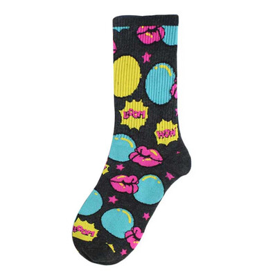 

Socks Autumn Winter Creative Models Creative Trend Fashion Couple Skateboard Socks Jacquard Cotton Socks For Unisex socks