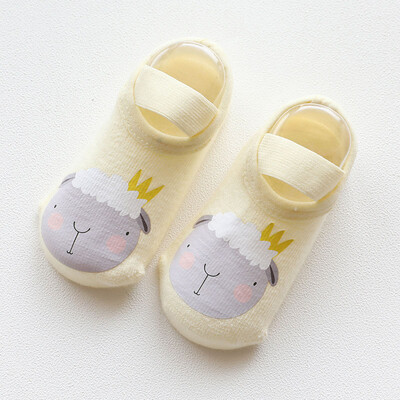

Non-slip Stock Cartoon Baby Sock Autumn Baby Fleece floor socks Fashion Floor Socks Soft Winter Warm Socks
