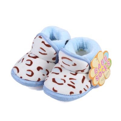 

Baby Infant Girls Boys Shoes Newborn Slip-on Fleece Boots Prewalker Cribber Sneaker Loafer