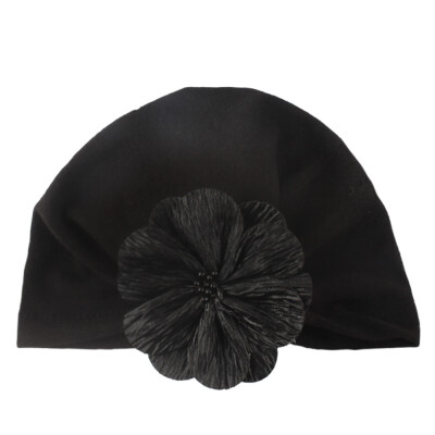 

2019 New Baby Cotton Hat For Girls Boys Newborn Flower Elastic Hats Accessories Photography Props