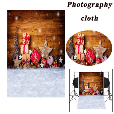 

Tailored Christmas Backdrops Tree Vinyl 3x5FT Fireplace Background Photography Studio