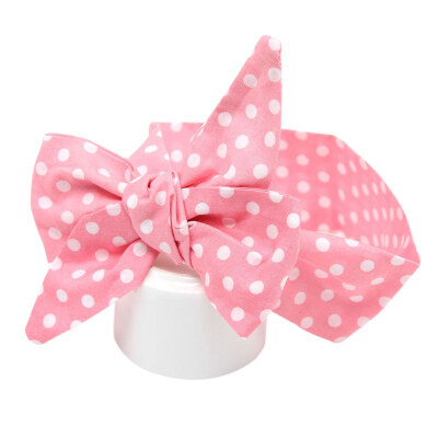 

Infant Baby Girls Kids Toddler Newborn Floral Polka Dot Plaid Print Headband Headwear Hair Accessories