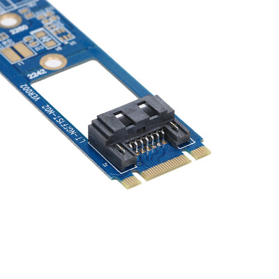

M2 NGFF SATA to 7Pin NGFF SATAIII Connector HDD SDD Converter Card Adapter