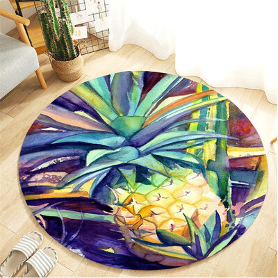 

Gobestart Botany Elements Blanket Round Bathroom carpet 55cm