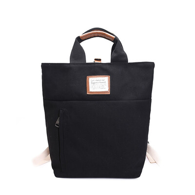 

New College Style Canvas Backpack Men And Women Campus Backpacks Children School Bags