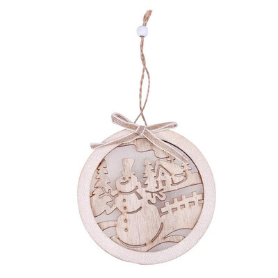 

Siaonvr Wooden Christmas Deer Lamp Desktop Decoration Christmas Tree Decoration Pendant