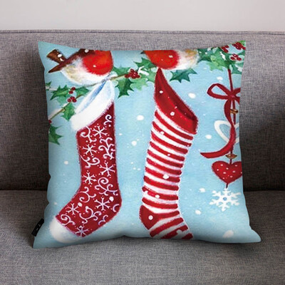 

Tailored Print Pillow Case Polyester Sofa Car Cushion Cover Home Decor