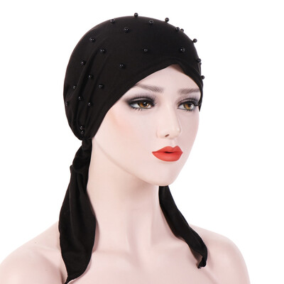 

Women Turban Hijab Pirate Cap Cancer Chemo Hat For Hair Loss Head Scarf