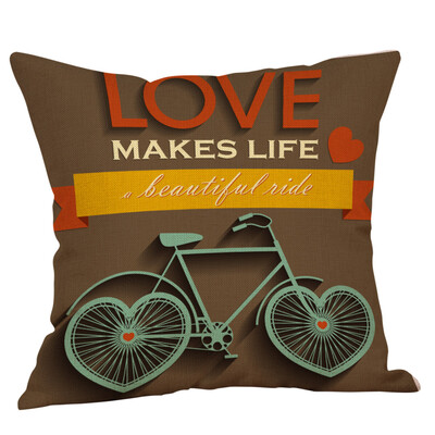 

〖Follure〗Happy Valentines Day Throw Pillow Case Sweet Love Square Cushion Cover
