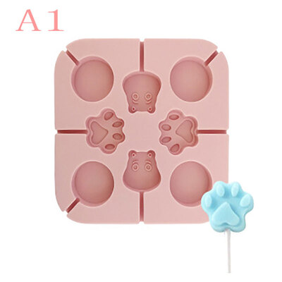 

Silicone Ice Cream Mould Ice Cube Tray Popsicle Barrel Diy Mold Dessert Ice Cream Mold with Popsicle Sticks