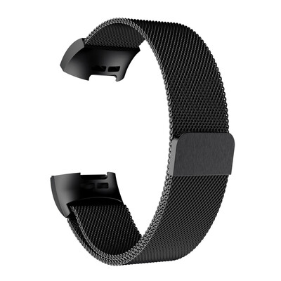 

〖Follure〗Milanese Stainless Steel Watch Band Strap Bracelet Film For Fitbit Charge 3
