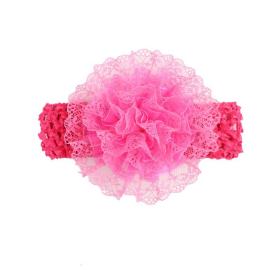 

Newborn Baby Hats Flower Headband Baby Flower Children Elastic Lace Headband Hair Accessories Cute Girls Headdress